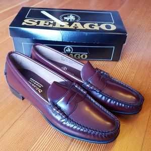 NWT Sebago Classic Brown Loafers
